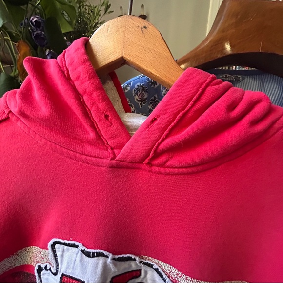 Vintage NFL KC Kansas City Chiefs Hoodie Sweatshirt Large - Picture 10 of 11